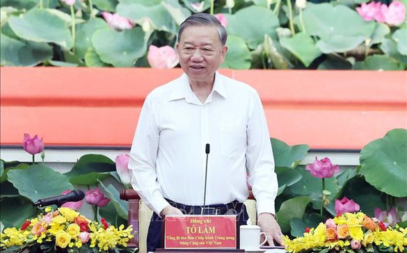 Tổng Bí thư Tô Lâm: Thành phố Hồ Chí Minh hướng tới tầm vóc mới là 'siêu đô thị quốc tế' của Đông Nam Á