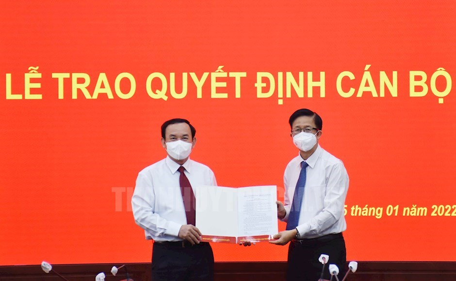 Ban Bí thư Trung ương Đảng, Thành ủy TPHCM, Hà Nội,... bổ nhiệm nhân sự mới - Ảnh 2.