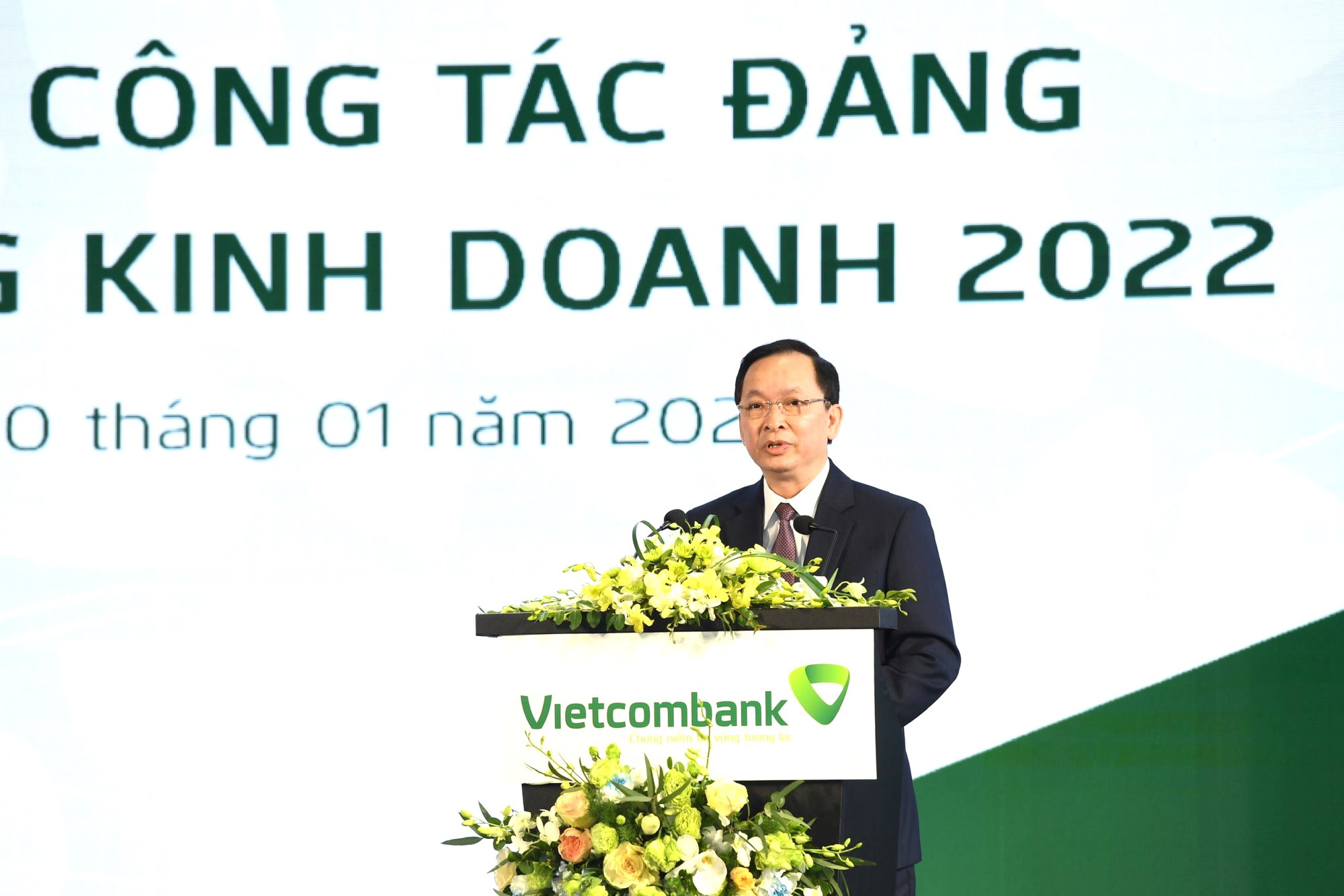 Năm 2021: Vietcombank thực hiện thành công 'đa mục tiêu' - Ảnh 1.