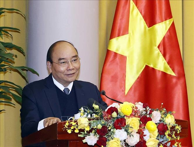 Chủ tịch nước dự Hội nghị triển khai nhiệm vụ năm 2022 của Văn phòng Chủ tịch nước - Ảnh 1.