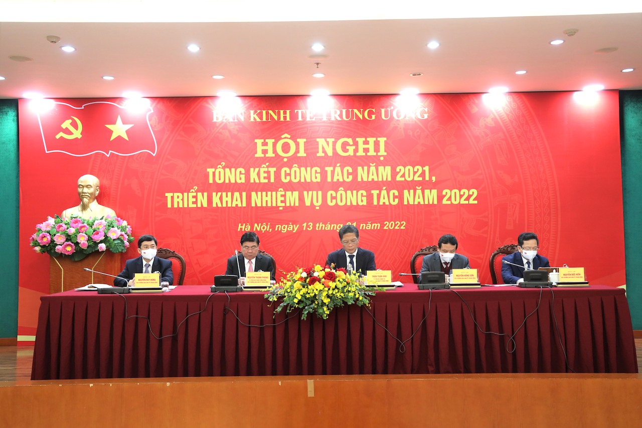Ban Kinh tế Trung ương triển khai nhiệm vụ năm 2022 
