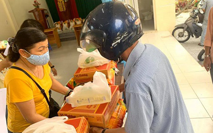 Huyện Phước Long vận động nhà hảo tâm hỗ trợ gia đình ông Trần Chí Cương