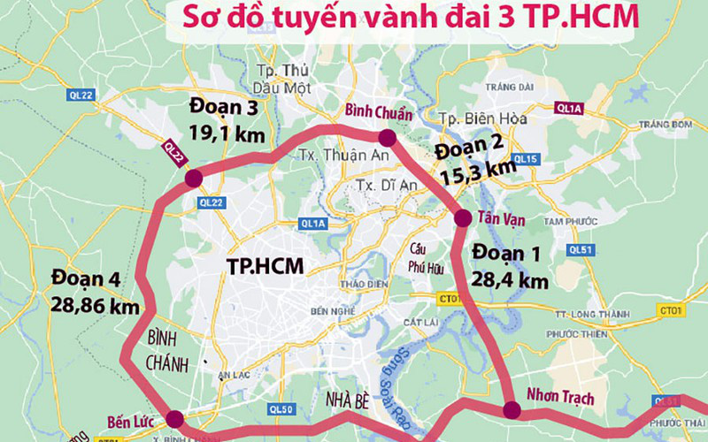 Đầu tư Vành đai 3 TPHCM phải bảo đảm chất lượng, không lãng phí