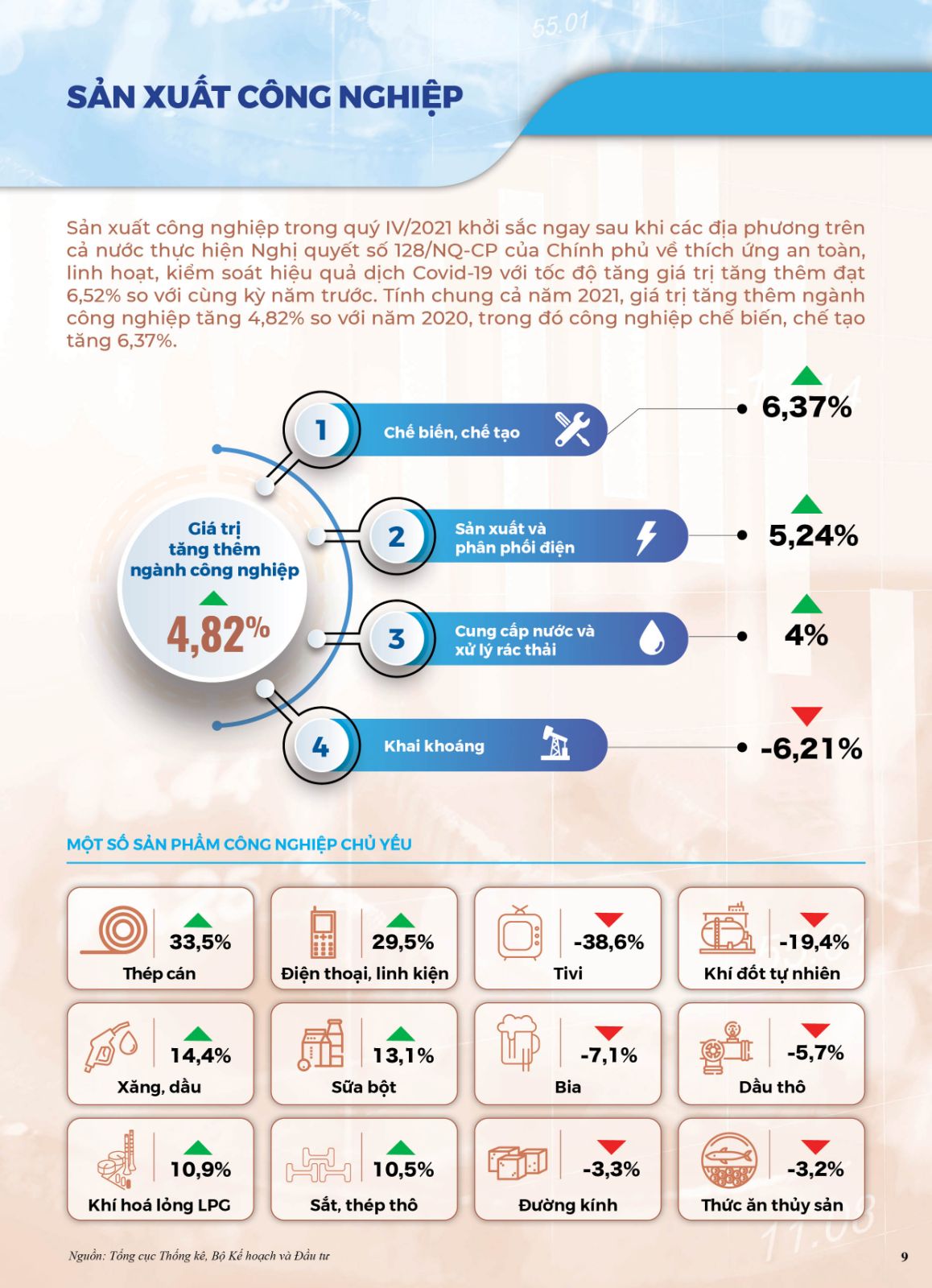 Thông tin kinh tế-xã hội chủ yếu năm 2021 - Ảnh 6.