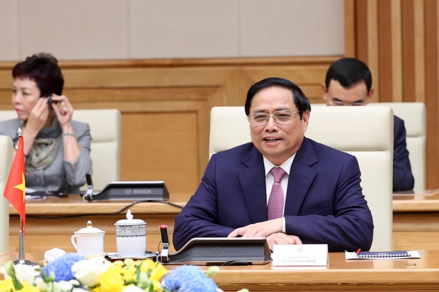 Chùm ảnh: Thủ tướng Phạm Minh Chính tiếp Tổng Thư ký LHQ  - Ảnh 5.
