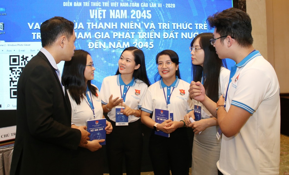 165 trí thức tham gia Diễn đàn Trí thức trẻ Việt Nam toàn cầu lần thứ V - Ảnh 1.