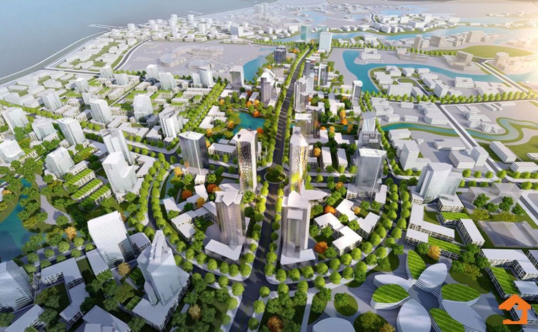 Mô hình quy hoạch phường Hà An
