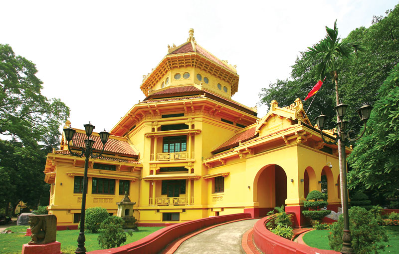 Trưng bày kỷ niệm 90 năm tòa nhà Bảo tàng Lịch sử quốc gia