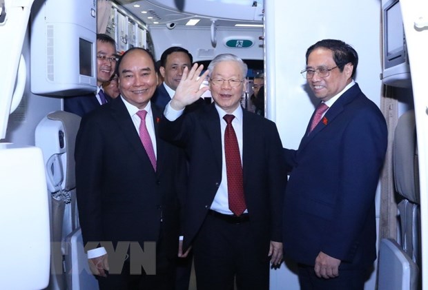Tổng Bí thư Nguyễn Phú Trọng kết thúc tốt đẹp chuyến thăm chính thức CHND Trung Hoa - Ảnh 1.