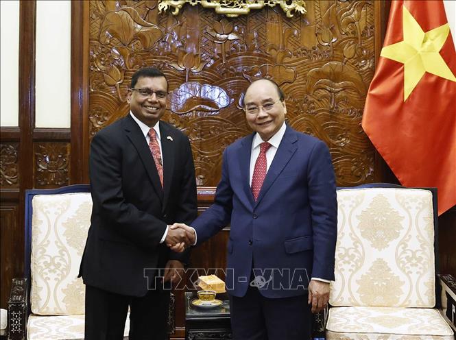 Chủ tịch nước tiếp các Đại sứ Sri Lanka và Campuchia chào từ biệt, kết thúc nhiệm kỳ - Ảnh 1.