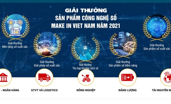 Giải thưởng kinh tế số Việt Nam 2021 - Ảnh: Bộ TT&TT