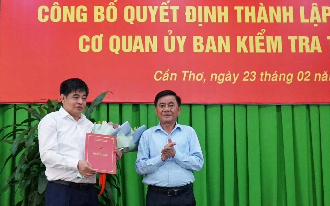 Ủy ban kiểm tra Trung ương thành lập đơn vị theo dõi 12 địa phương ĐBSCL và Đảng ủy Quân khu 9