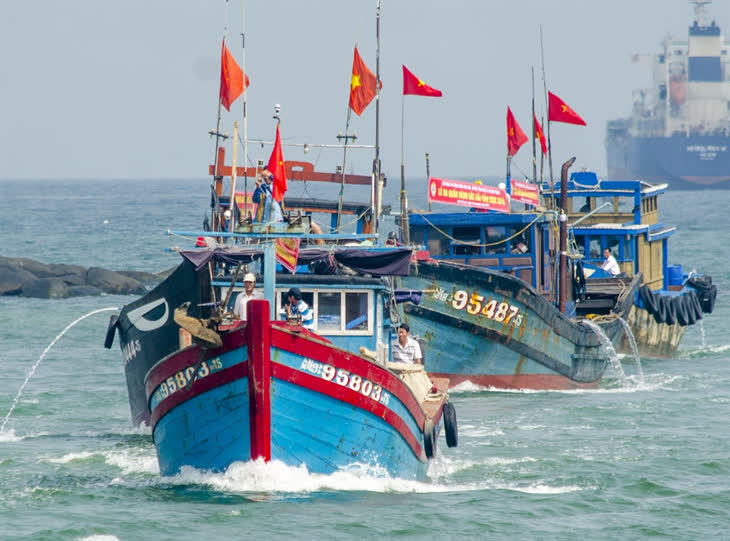 Mùa xuân trên những con tàu vươn khơi