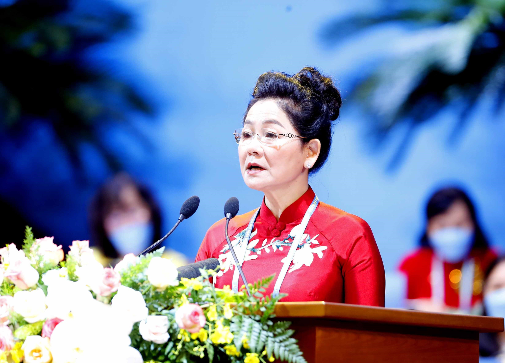 Thủ tướng Phạm Minh Chính dự Đại hội đại biểu Phụ nữ toàn quốc lần thứ XIII - Ảnh 7.