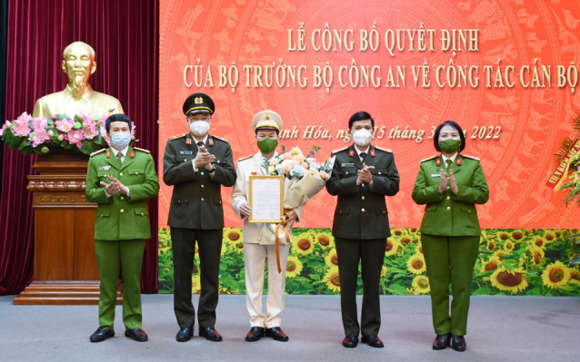 Bộ trưởng Bộ Công an bổ nhiệm nhân sự mới