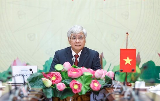 Chủ tịch Ủy ban Trung ương MTTQ Việt Nam gửi thư chúc mừng Tết cổ truyền của Lào và Campuchia - Ảnh 1.