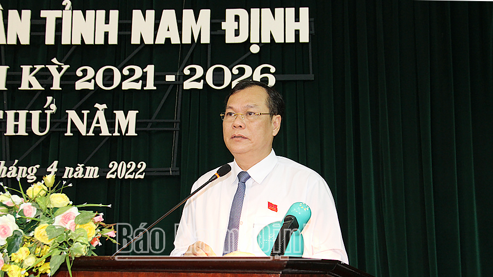 HĐND tỉnh Nam Định thông qua 55 Nghị quyết quan trọng - Ảnh 2.