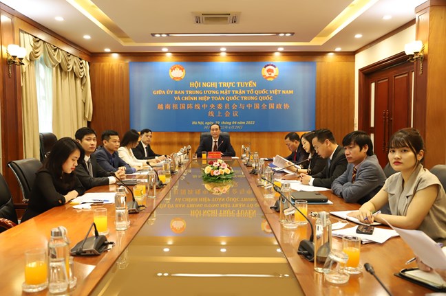 Thúc đẩy hợp tác giữa Ủy ban Trung ương MTTQ Việt Nam và Chính hiệp toàn quốc Trung Quốc - Ảnh 1.
