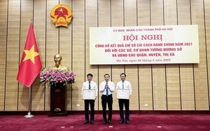 Hà Nội: Sở Tài chính, quận Cầu Giấy đứng đầu về chỉ số CCHC