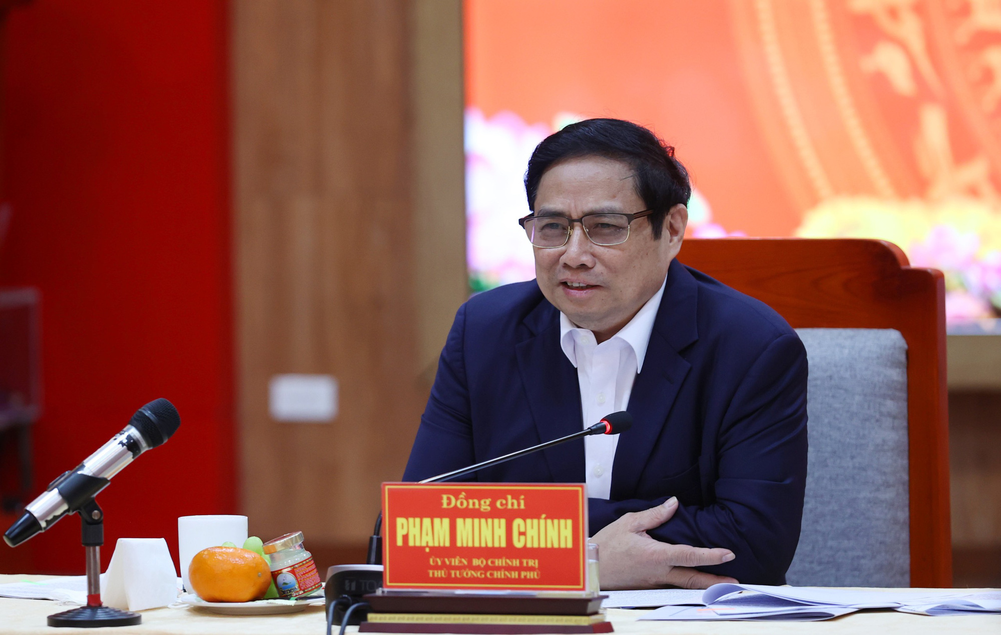 Thủ tướng Chính phủ Phạm Minh Chính làm việc với Ban Thường vụ Tỉnh ủy Khánh Hòa về tình hình thực hiện nhiệm vụ phát triển kinh tế - xã hội, công tác xây dựng Đảng và hệ thống chính trị năm 2021, phương hướng, nhiệm vụ năm 2022.
