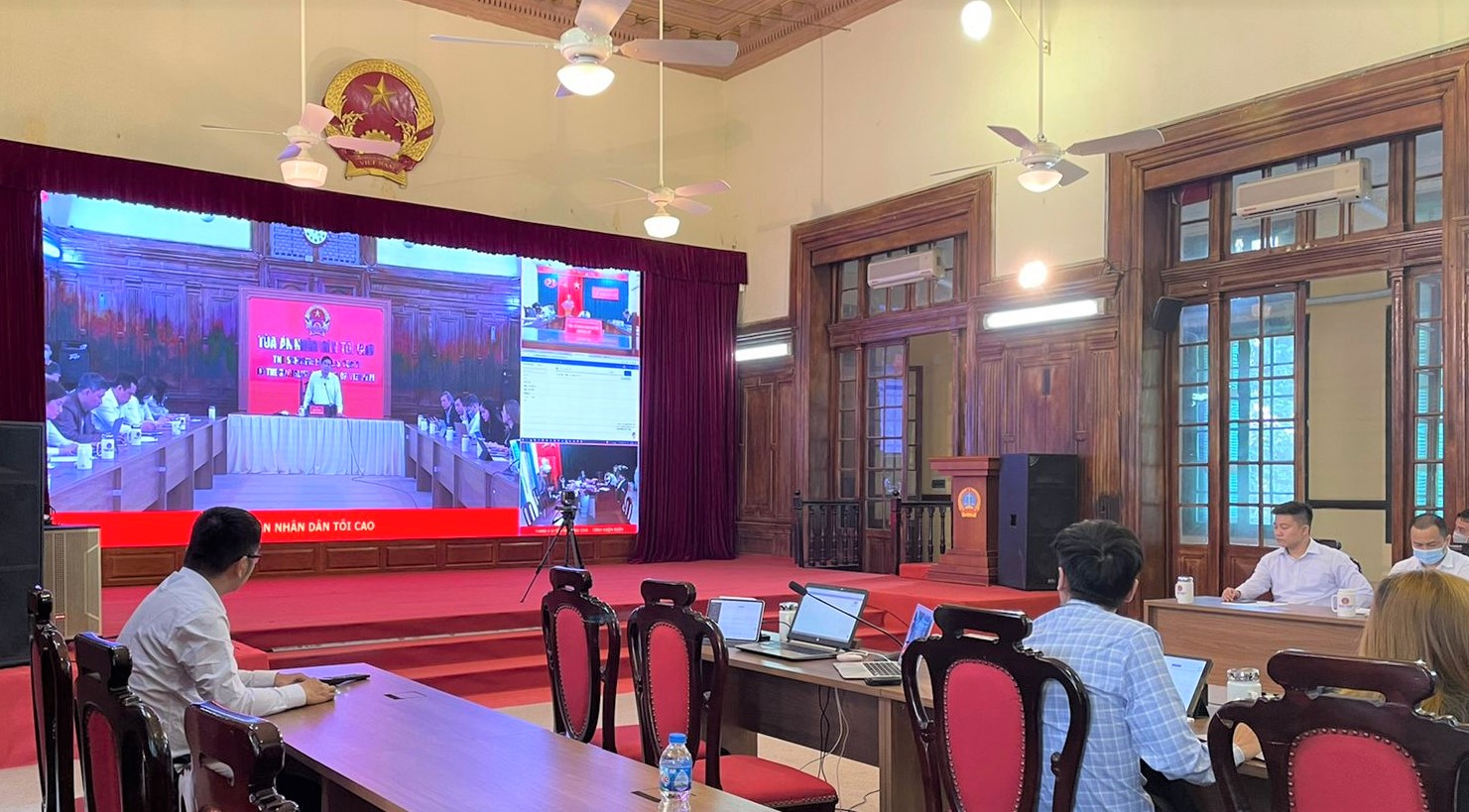 Tập huấn sử dụng phần mềm Trợ lý ảo cho các thẩm phán trên toàn quốc  - Ảnh 1.