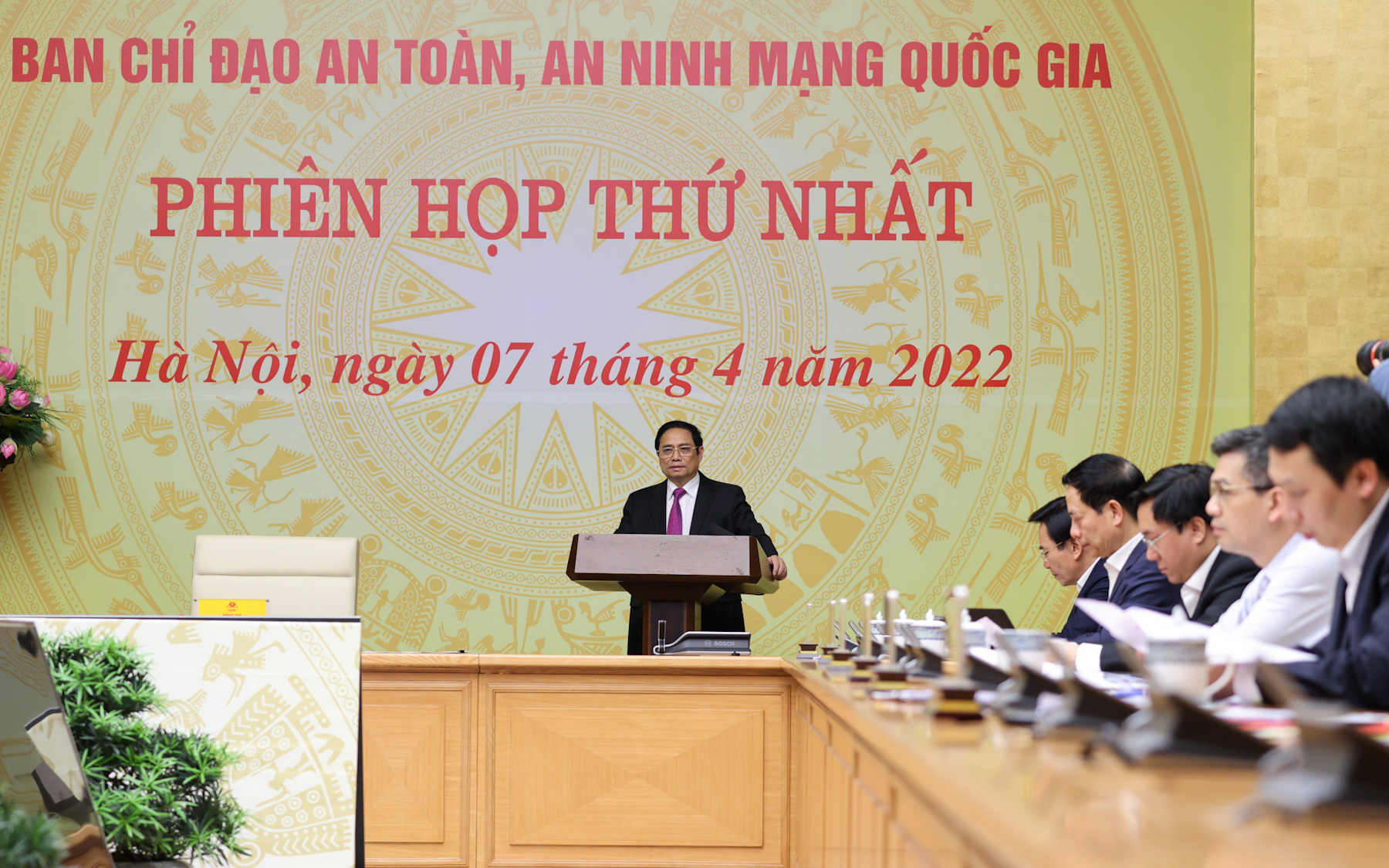 Thủ tướng Phạm Minh Chính: Chủ động bảo vệ chủ quyền quốc gia, an toàn, an ninh trên không gian mạng