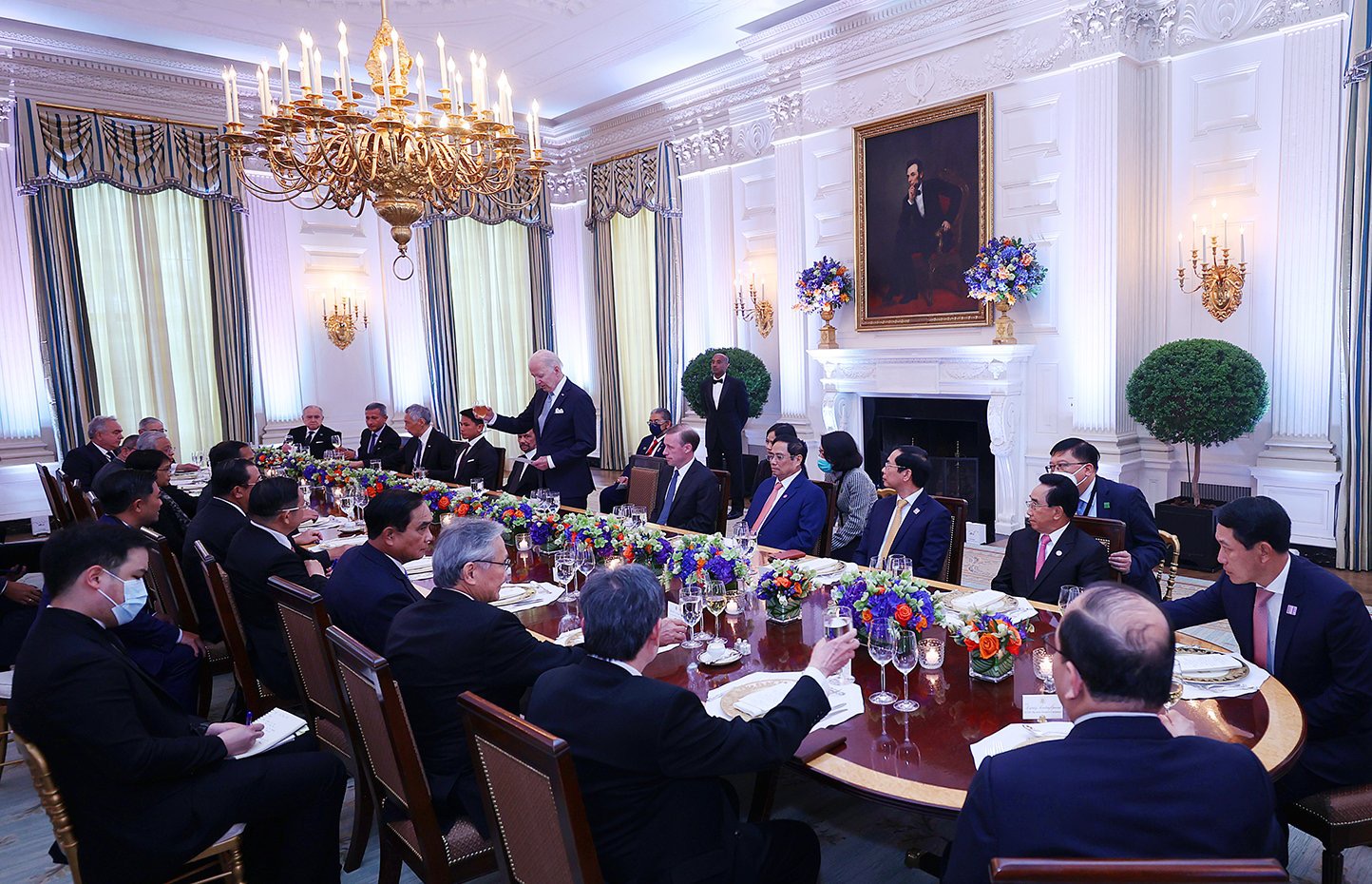 Tổng thống Hoa Kỳ đón tiếp các nhà lãnh đạo ASEAN - Ảnh 4.