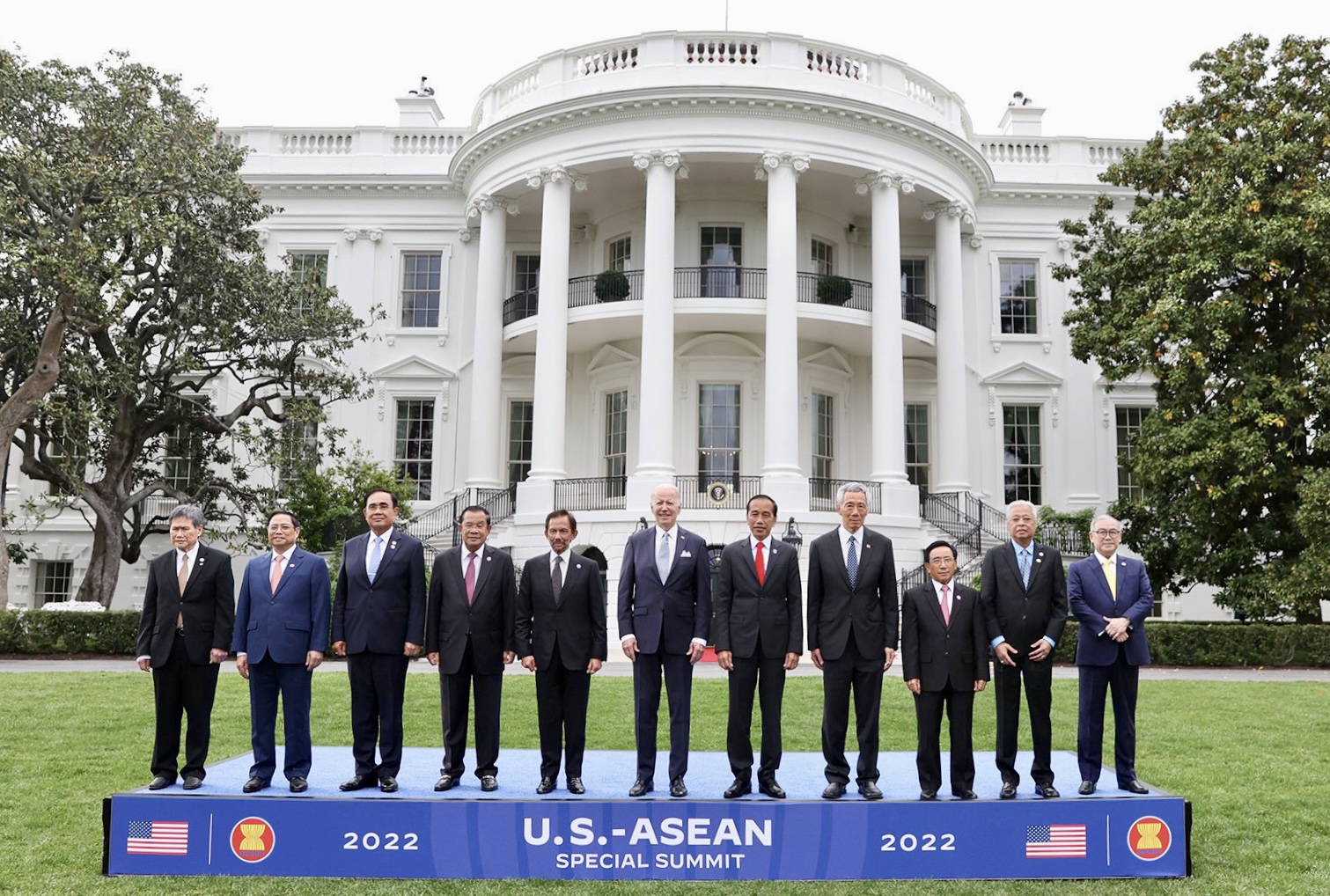 Tổng thống Hoa Kỳ đón tiếp các nhà lãnh đạo ASEAN - Ảnh 1.