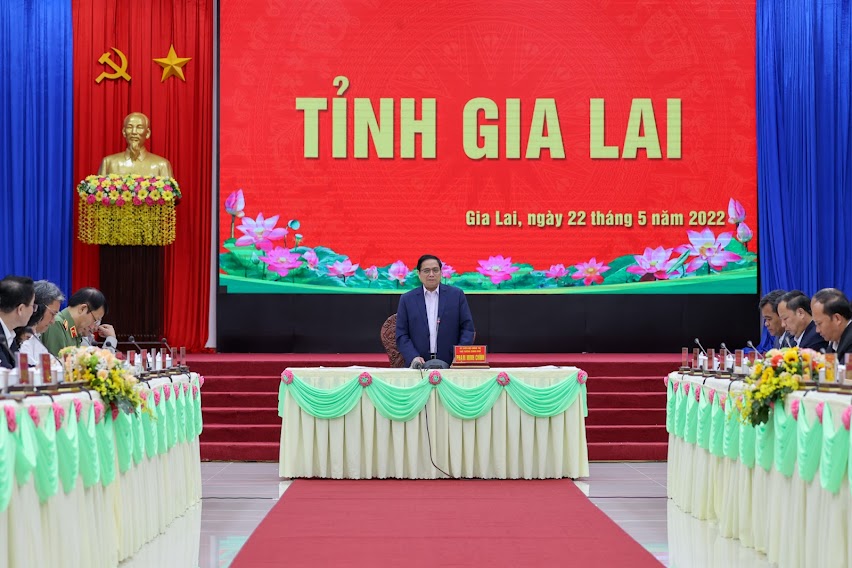 Thủ tướng Phạm Minh Chính làm việc với Ban Thường vụ Tỉnh ủy Gia Lai - Ảnh 2.
