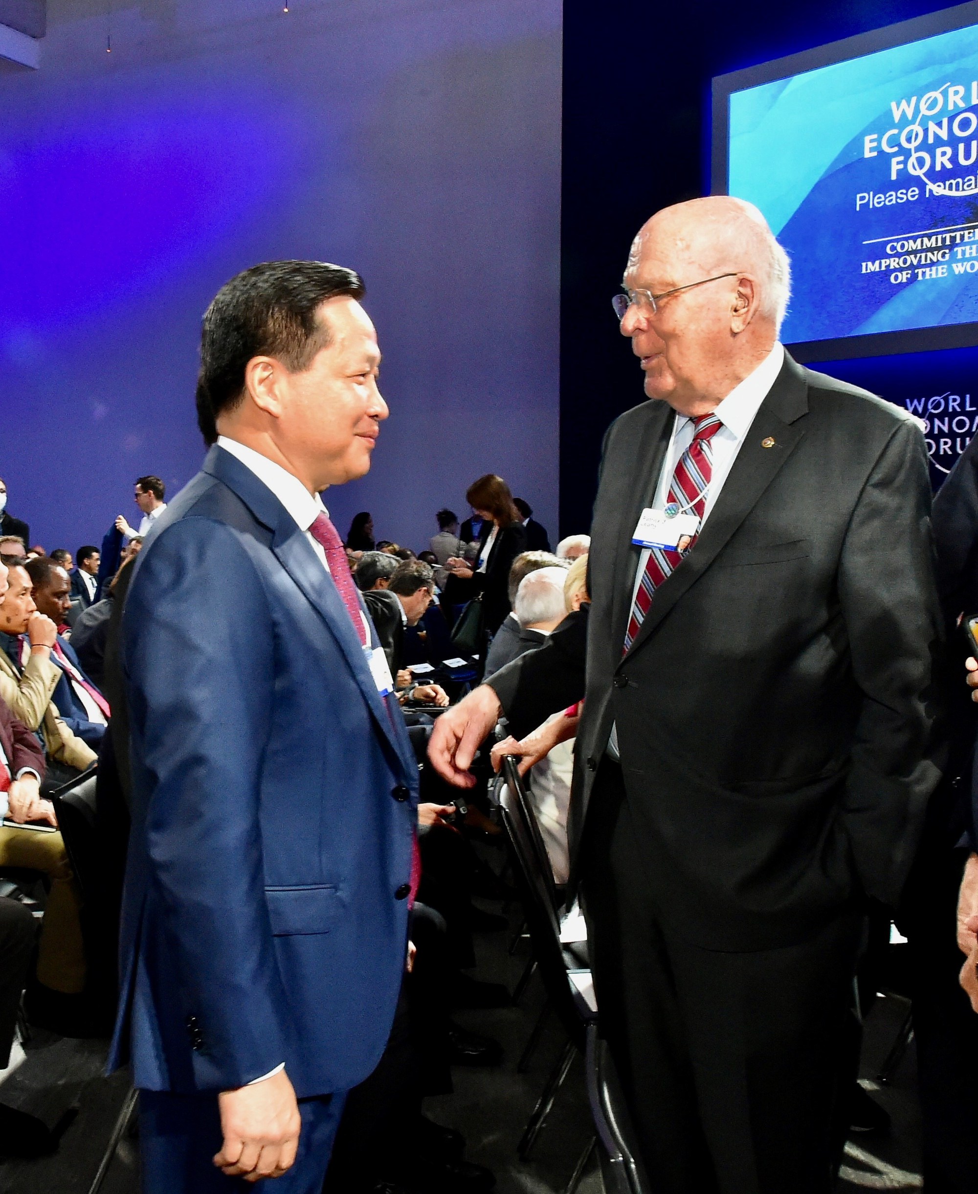 Phó Thủ tướng Lê Minh Khái gặp Chủ tịch Thượng viện Hoa Kỳ Patrick Leahy - Ảnh 2.
