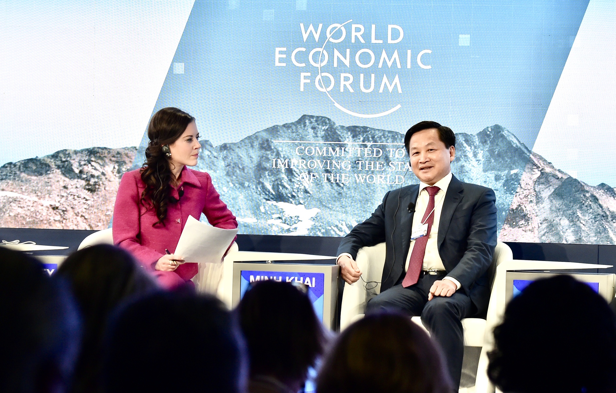 Hội nghị WEF 52: Phó Thủ tướng Lê Minh Khái nêu 5 đề xuất quan trọng về 