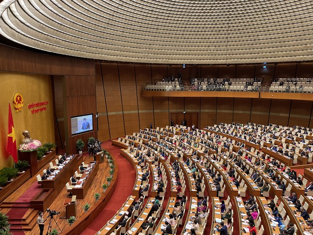 Quốc hội nghe Báo cáo quyết toán ngân sách Nhà nước năm 2020 - Ảnh 1.