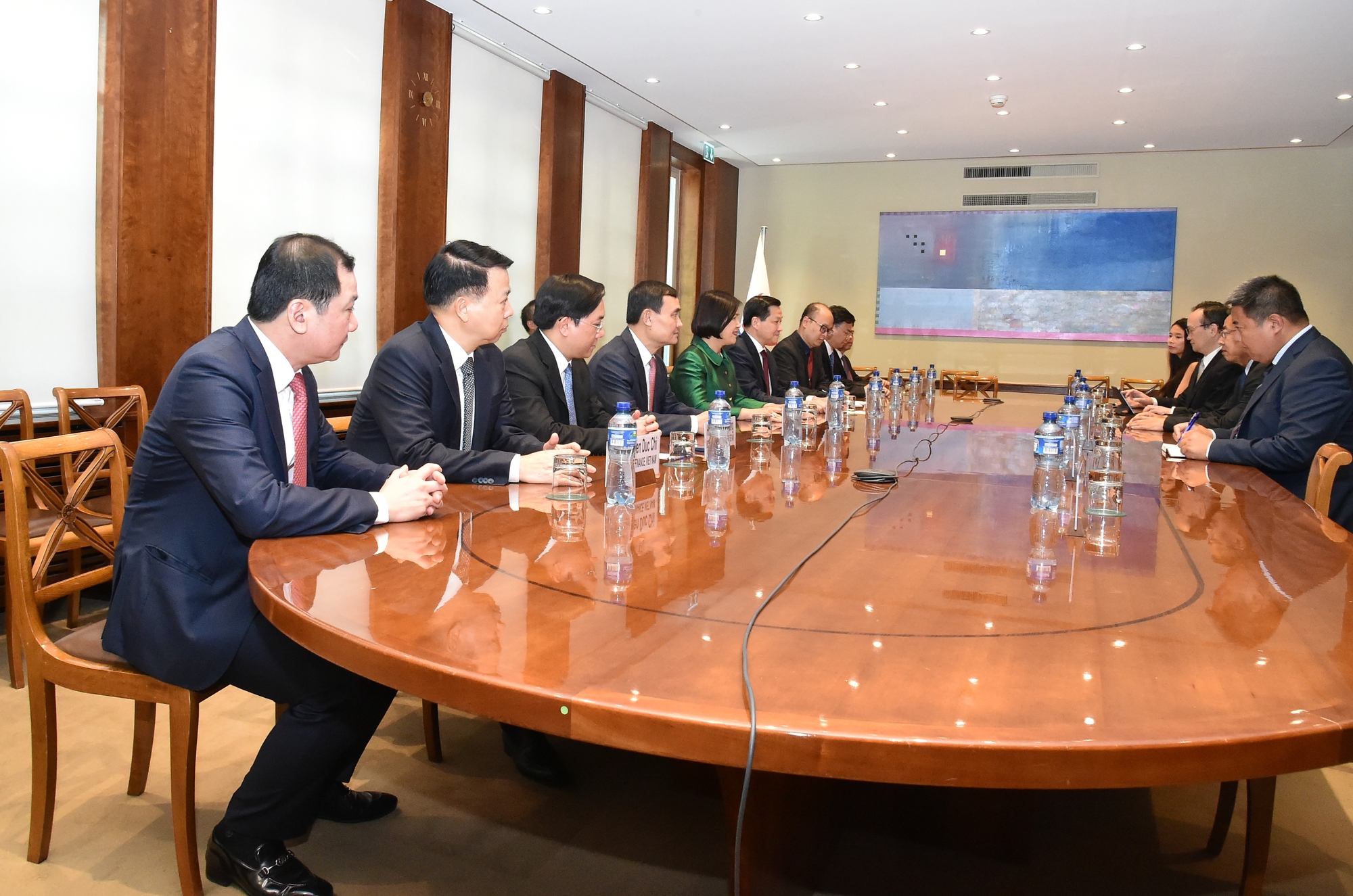 Phó Thủ tướng Lê Minh Khái làm việc với Phó Tổng Giám đốc WTO - Ảnh 5.