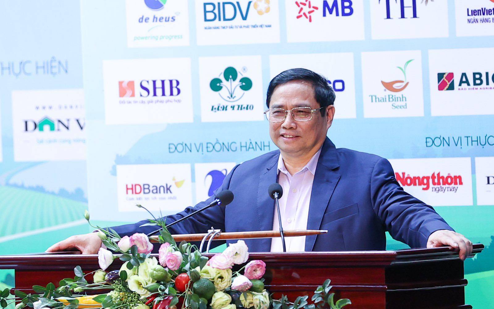 8H TỔNG THUẬT: Thủ tướng Phạm Minh Chính đối thoại với nông dân Việt Nam