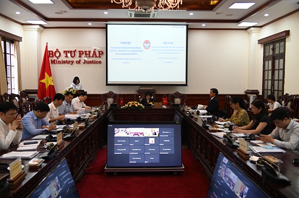 Triển khai có hiệu quả các hoạt động hỗ trợ Học viện Tư pháp Lào   - Ảnh 1.