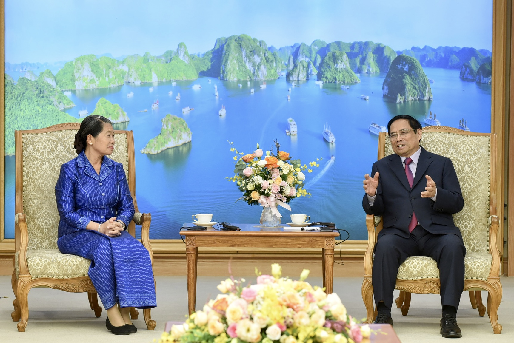 Phó Thủ tướng Campuchia cảm ơn tình toàn kết và sự hỗ trợ to lớn của Việt Nam - Ảnh 2.