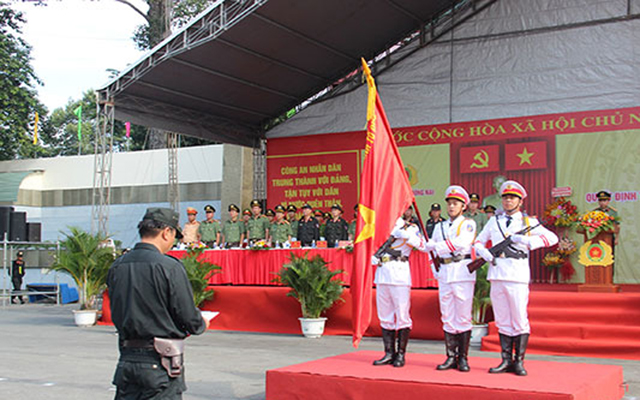 Đồng Nai thành lập Trung Đoàn Cảnh sát cơ động dự bị chiến đấu