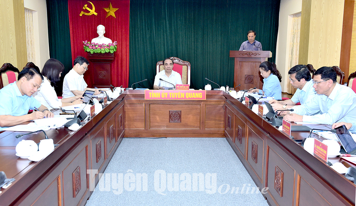 Tuyên Quang, Lâm Đồng thành lập Ban Chỉ đạo phòng, chống tham nhũng, tiêu cực - Ảnh 1.