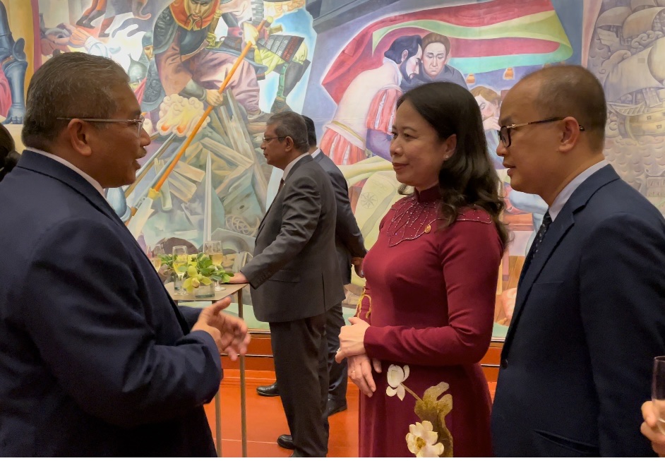 Phó Chủ tịch nước Võ Thị Ánh Xuân hội kiến Tổng thống Philippines - Ảnh 5.