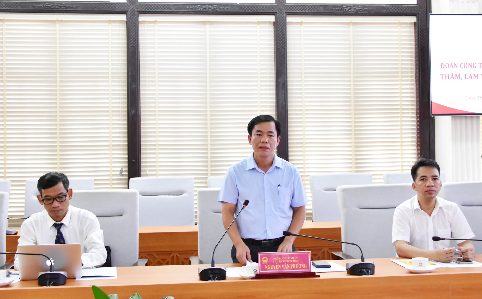 Đoàn công tác Bộ Ngoại giao làm việc với tỉnh Thừa Thiên Huế - Ảnh 3.