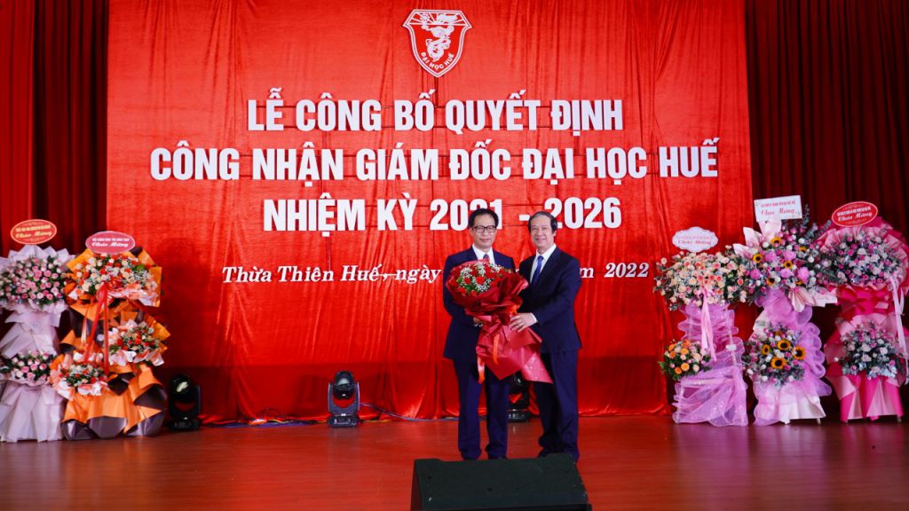 PGS.TS Lê Anh Phương làm Giám đốc Đại học Huế, nhiệm kỳ 2021 – 2026 - Ảnh 1.