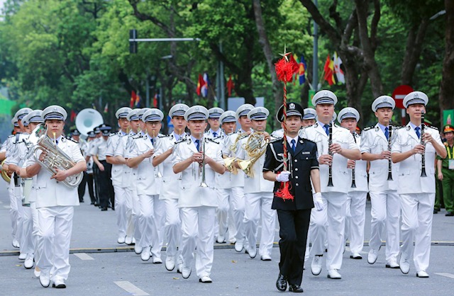 Ấn tượng đặc biệt Nhạc hội Cảnh sát các nước ASEAN+ 2022 - Ảnh 3.