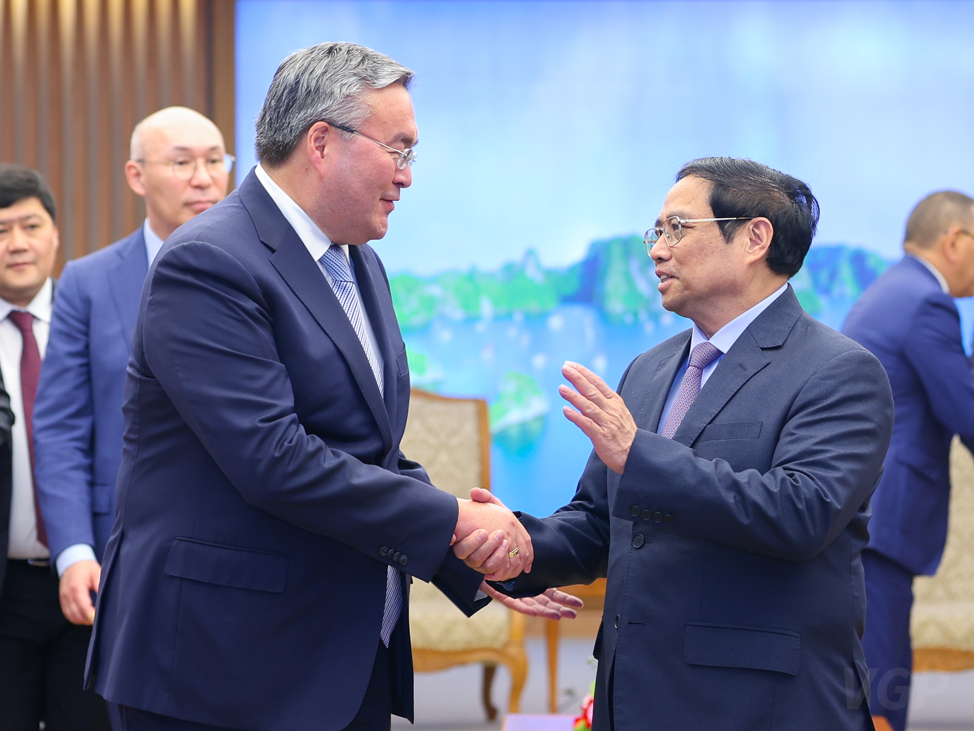 Thủ tướng Phạm Minh Chính tiếp Phó Thủ tướng, Bộ trưởng Bộ Ngoại giao Kazakhstan - Ảnh 2.