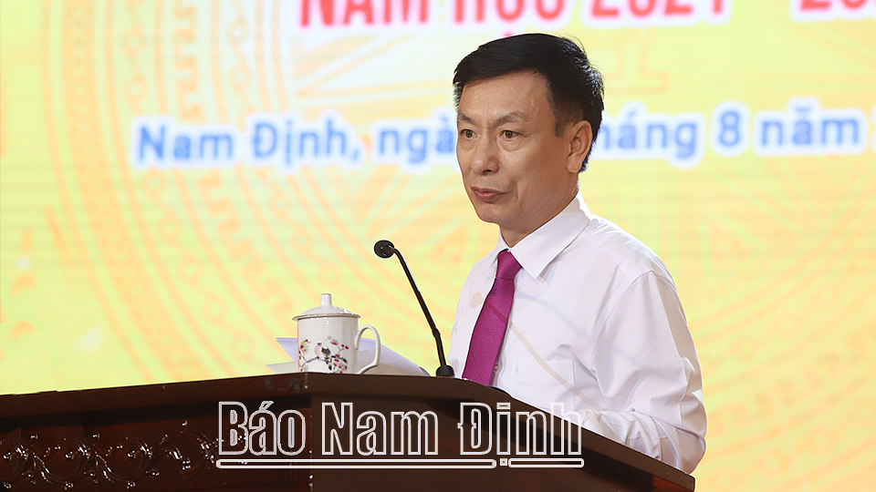 Đất học Nam Định tuyên dương học sinh giỏi năm học 2021-2022 - Ảnh 2.
