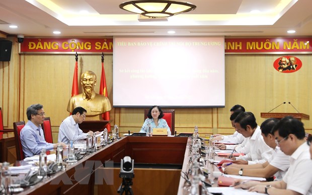Tiểu ban Bảo vệ Chính trị nội bộ Trung ương triển khai nhiệm vụ 6 tháng cuối năm - Ảnh 1.