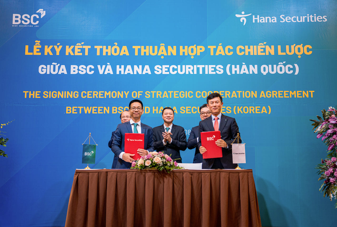 Chứng khoán Ngân hàng Đầu tư hợp tác với đối tác Hàn Quốc - Ảnh 1.