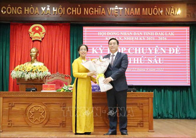 Nữ Trưởng Ban Tuyên giáo Tỉnh ủy Đắk Lắk được bầu làm Chủ tịch HĐND tỉnh  - Ảnh 1.