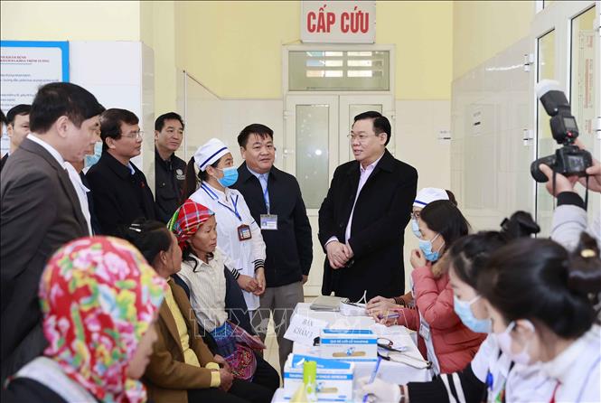 Chủ tịch Quốc hội dự Chương trình Tết nhân ái tại xã biên giới Trịnh Tường, Lào Cai - Ảnh 1. Chủ tịch Quốc hội dự Chương trình Tết nhân ái tại xã biên giới Trịnh Tường, Lào Cai - Ảnh 1.