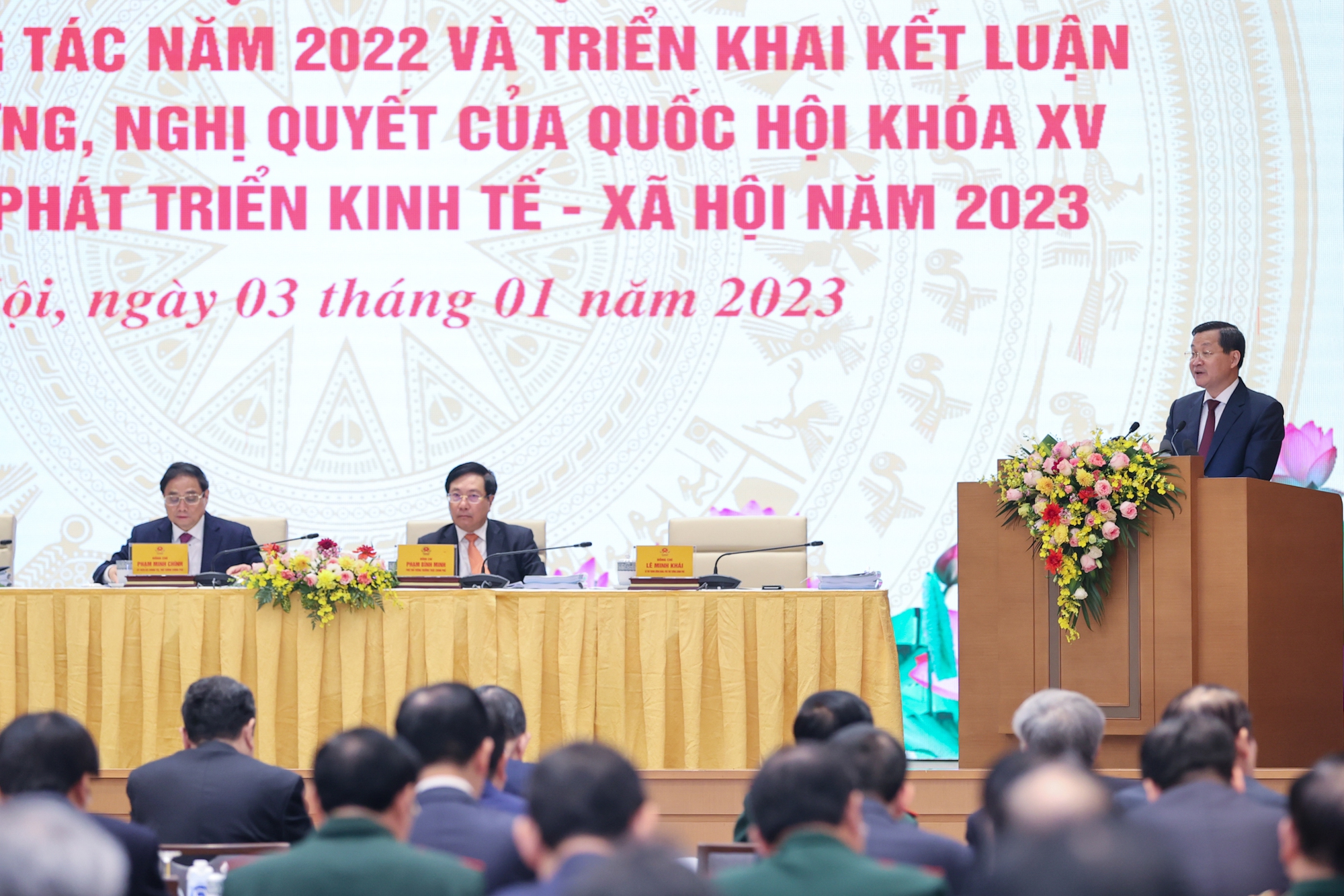 6 quan điểm, trọng tâm chỉ đạo điều hành, 11 nhóm nhiệm vụ, giải pháp chủ yếu phát triển KTXH năm 2023 - Ảnh 2.