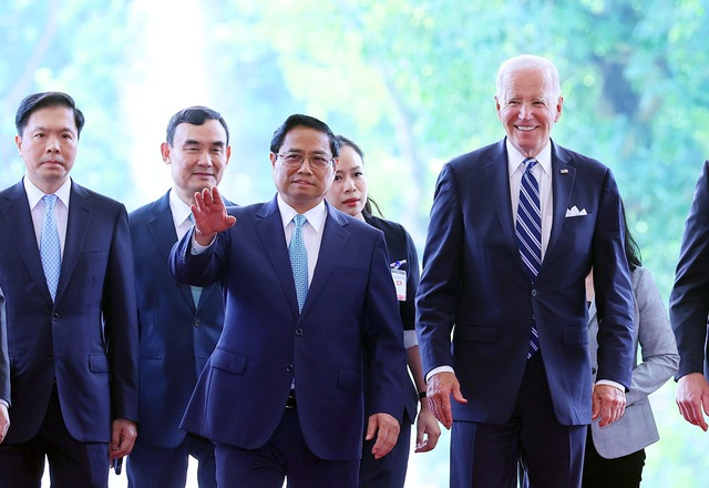 Nikkei: Chuyến thăm của Tổng thống Hoa Kỳ có thể kích thích làn sóng đầu tư mới vào Việt Nam - Ảnh 1.